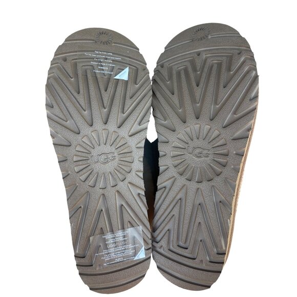 UGG‎ Womens Tasman Alpine Chestnut Slippers Size 10 Suede & Sheepskin Lined With - Picture 5 of 7